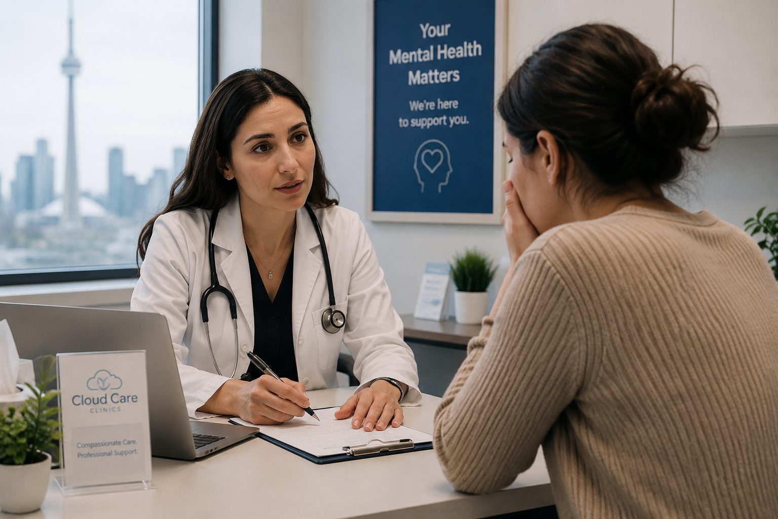 Mental health leave assessment consultation with doctor in Toronto